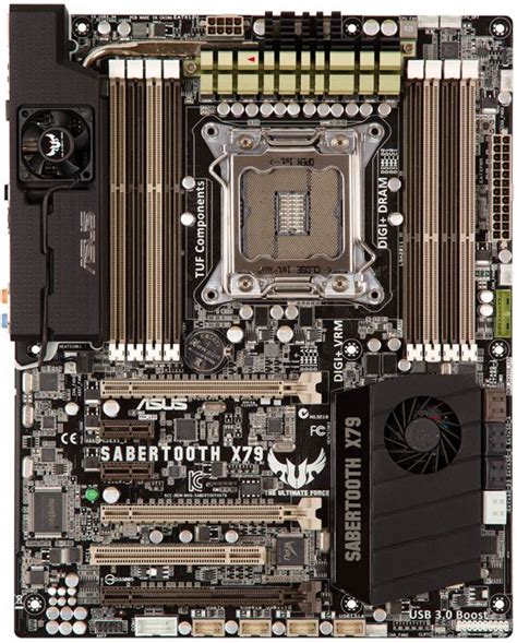 ASUS X79 Sabertooth Motherboard Detailed ETeknix