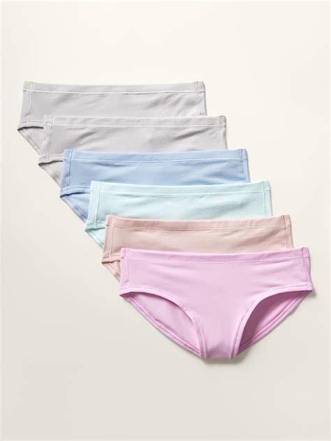 Athleta Girl 24 7 Cotton Bikini 6 Pack Athleta