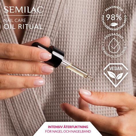 Semilac Oil Ritual Moisturizing Nail Cuticle Oil Ml Semilac Sverige