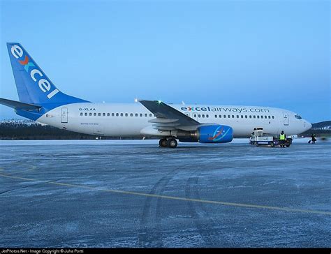 G XLAA Boeing 737 8Q8 Excel Airways Juha Portti JetPhotos