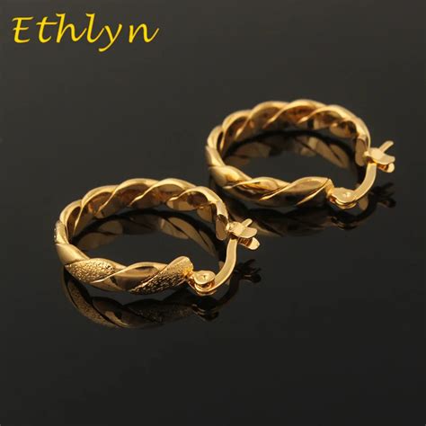 Ethlyn Top Quality Ethiopian Nigeria Kenya Ghana African Hoop Earrings