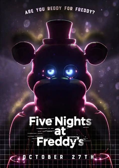 Fnaf Five Nights At Freddys Premium Poster In 2024 Fnaf Five Nights At Freddys Fnaf Movie