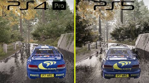 Wrc Generations Ps Pro Vs Ps Graphics Comparison Rally Japan