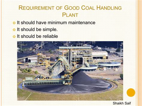 coal handling system pptx