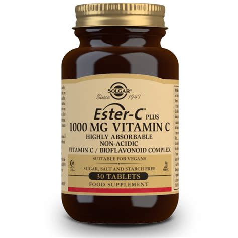 Solgar Ester-C Plus 1000 mg Tablets – Gaia Natural Health