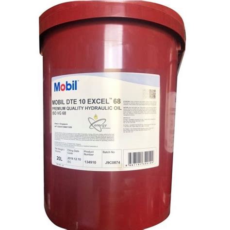 Mobil Dte 10 Excel 100 Energy Efficient Hydraulic Oils At Best Price In