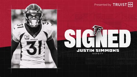 Falcons Sign Safety Justin Simmons