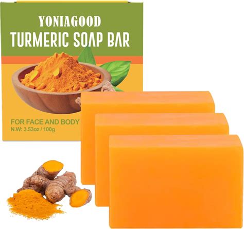 Glo Melanin Organic Turmeric Soap For Dark Spots And Acne Turmeric Soap For Skin