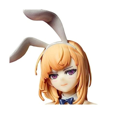 Forgue Anime Figure White Bunny Girl Hentai Figuren Mod Le Toy Stat