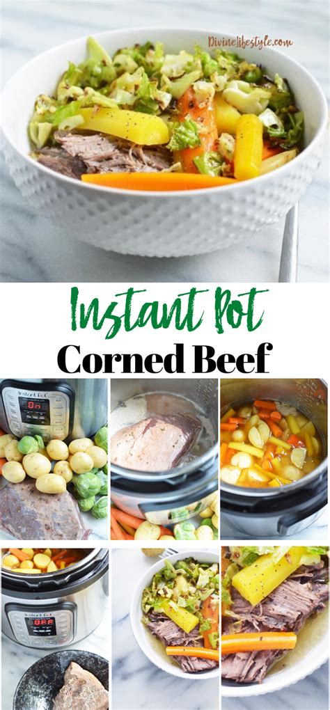 Instant Pot Corned Beef Recipe Carrots Potatoes Dinner