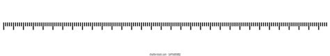 Measuring Scale Marking Ruler Length Measurement Stock Vector (Royalty ...