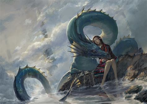 Fantasy Art Anime Dragon Mythology Screenshot Fictional Character