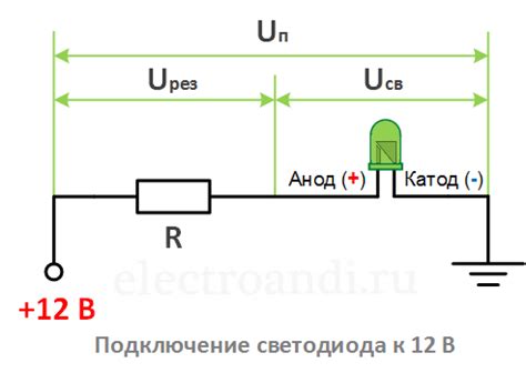 Светодиоды 12 вольт: схема, мощные, без резистора, сколько можно подключить