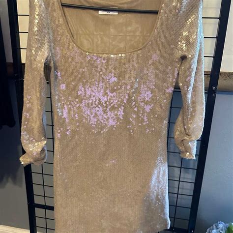 The Naked Dress Sequin Mini By Rumored NWOT Gem
