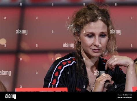 Gdansk Poland Nd August Pussy Riot Member Maria Vladimirovna Masha Alyokhina Is Seen