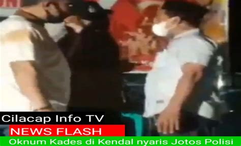 Viral Polisi Minta Acara Pentas Musik Diakhiri Kades Di Kudus Ini