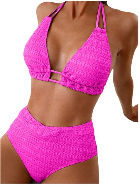 STRÓJ KĄPIELOWY DAMSKI DWUCZĘŚCIOWY PLAŻA PUSH UP BIKINI 16142755086 Allegro pl