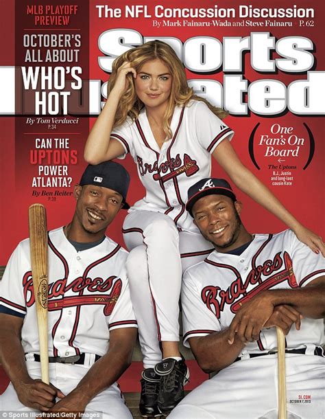 Kate Upton Bikini Baseball Uniform Atlanta Braves Brothers Daily Mail Online