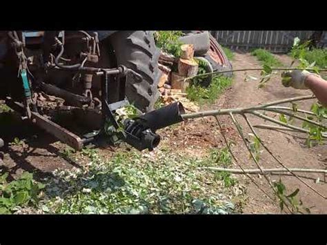измельчитель веток шнековый своими руками - YouTube