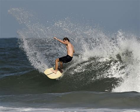 Surfing Surfer Riding The Waves At Ponce Inlet Beach Mike Stoy Flickr