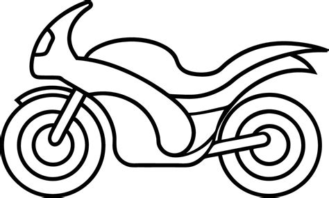 Minimalist Motorbike Sketch 50620168 Vector Art At Vecteezy