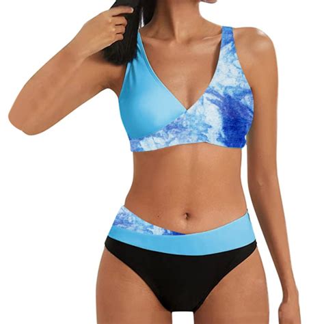 Snowsong Swim Suits For Women Bikini Sets Women S High Waisted Two