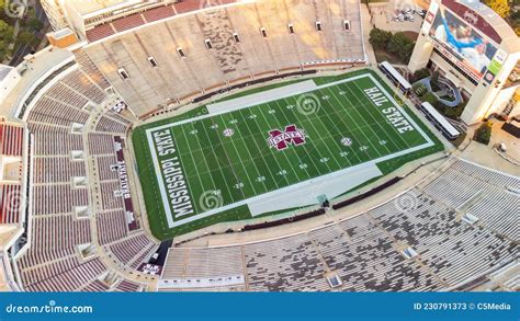 Davis Wade Stadium, Home Of The Mississippi State Bulldogs Football ...