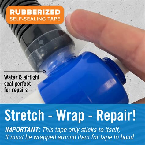 Snapklik.com : Clear Heavy Duty Silicone Tape, Self-Fusing Rubber Hose