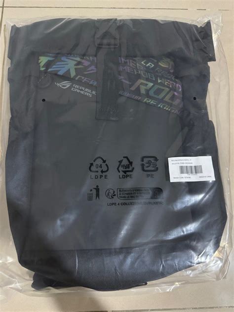 Selling Asus ROG Strix gaming backpack, Men's Fashion, Bags, Backpacks ...