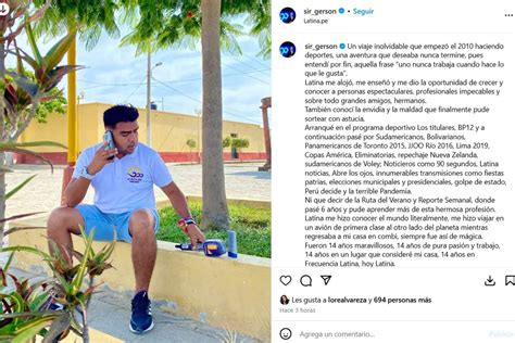 Gerson Taype Revela Detalles De Su Salida De Latina Y Sorprende Con Anuncio Se Viene El Juicio