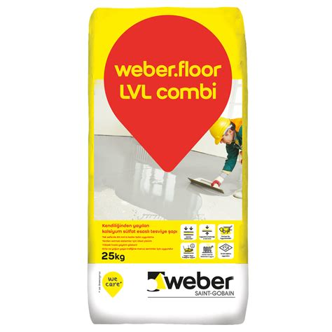 Construction Powders :: WEBER FLOOR LVL COMBI 5-60MM self leveling