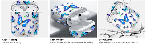 Amazon Maxjoy For AirPods Case Cover Clear AirPod Case For Women