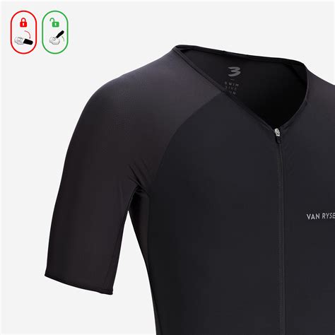 Men's short-distance short-sleeved triathlon tri-suit