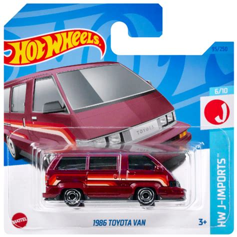 Отзывы на Игрушечная машинка Hot Wheels коллекция HW J IMPORTS модель 1986 TOYOTA VAN масштаб 1