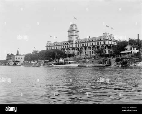 Thousand Island House Alexandria Bay Thousand Islands C1901 Stock