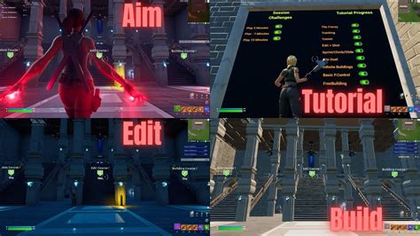 Fortnite Beginners Warmup Chapter 4 Aim Edit Build Fortnite Training Map How To Get