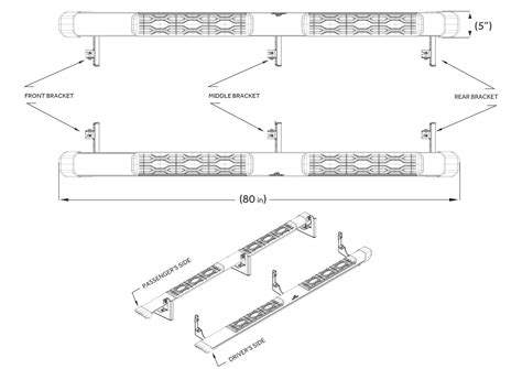Running Board Ford Ranger 24 25 Keko Automotive