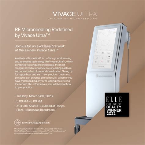 Experience RF Microneedling Redefined By Vivace Ultra 40 OFF