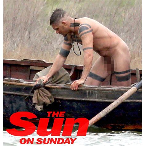 Model Of The Day Actor Tom Hardy Naked On Set Of Taboo Pics Video Via The Sun Daily Squirt