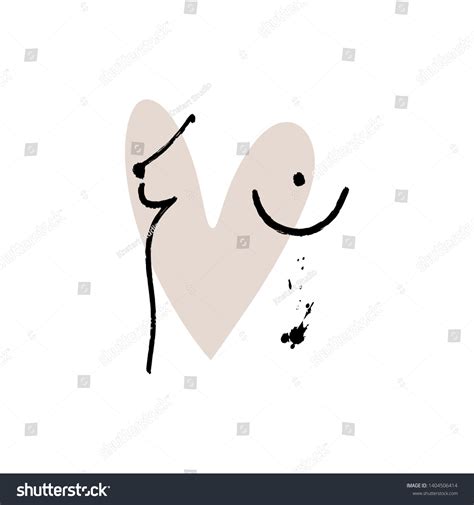 Nude Art Line Drawing One Line Stock Vector Royalty Free Shutterstock