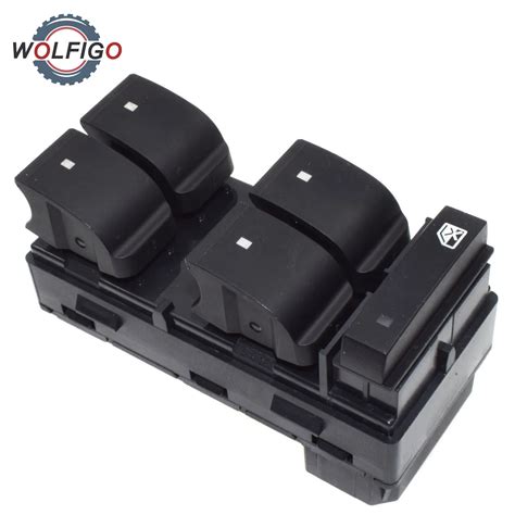 WOLFIGO New Master Power Window Switch Driver Side Left LH 20945129 For