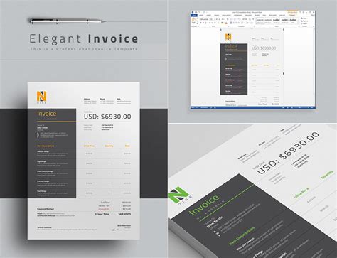 14 Simple Invoice Templates: Made For Microsoft Word