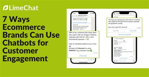 enhancing customer engagement  ecommerce chatbots limechat