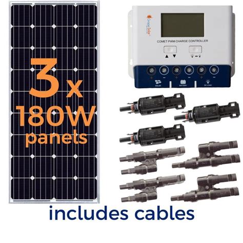 Grape Solar Off Grid Power Kit 12 Volt Portable Solar Power Kit At