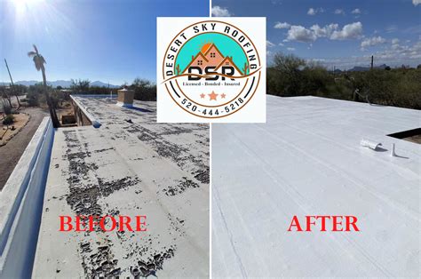 Prepare Your Roof Coating For Monsoon Season Desert Sky Roofing