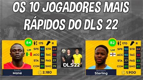 Os Jogadores Mais R Pidos Do Dls Youtube