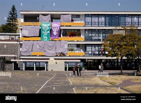 Residence At Unam Campus Mexico Stock Photo Alamy