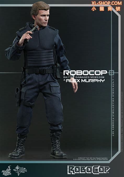 Hot Toys MMS266 RoboCop 1 6th Scale RoboCop Battle Damaged Version Alex Murphy