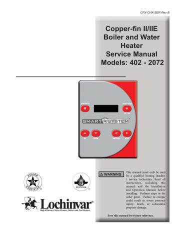 Lochinvar Copper Fin Ii Iie User S Manual Manualzz