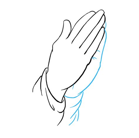 How to Draw Praying Hands - Really Easy Drawing Tutorial